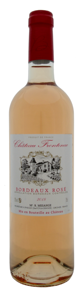 Château Frontenac Bordeaux pink wine