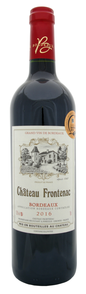 Château Frontenac Bordeaux red wine